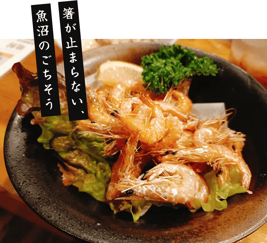 箸が止まらない、魚沼のごちそう